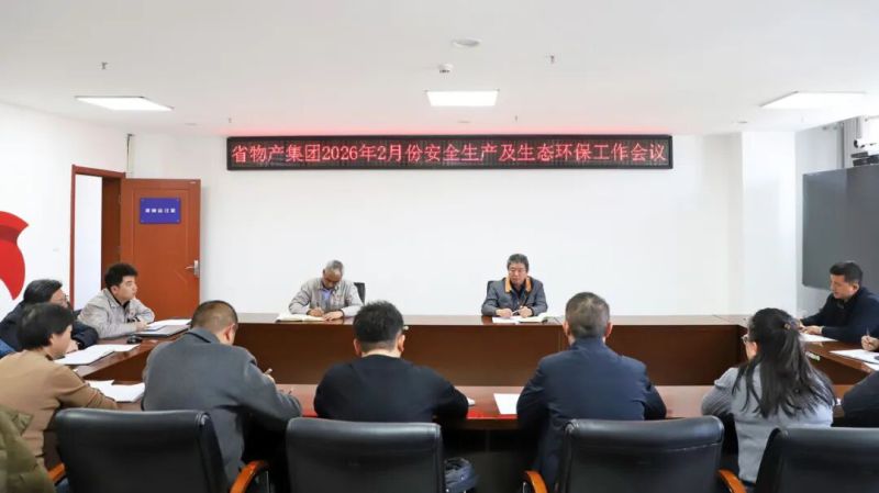 集團(tuán)召開2月份安全生產(chǎn)及生態(tài)環(huán)保工作會(huì)議